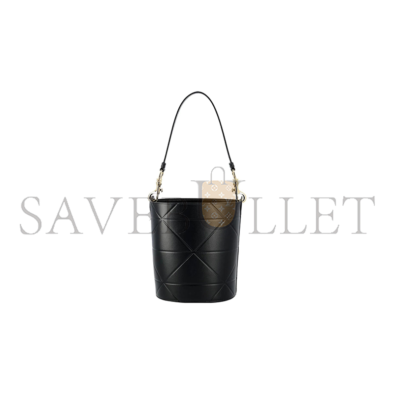 PRADA LEATHER HANDBAG BLACK IN LEATHER 1BA380 (22*20*14cm)